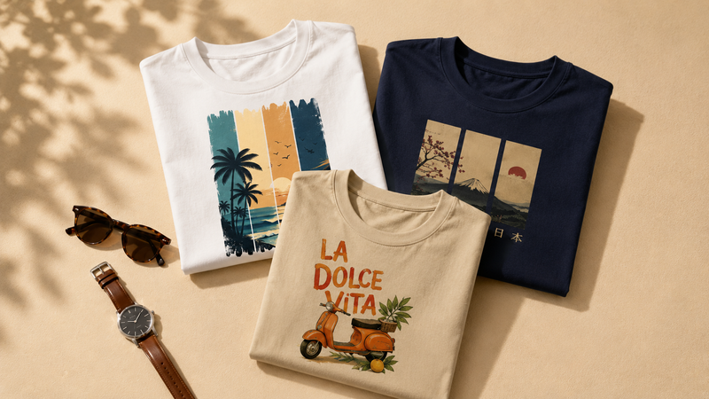 T-shirt homme imprimé de la collection T-shirts Homme