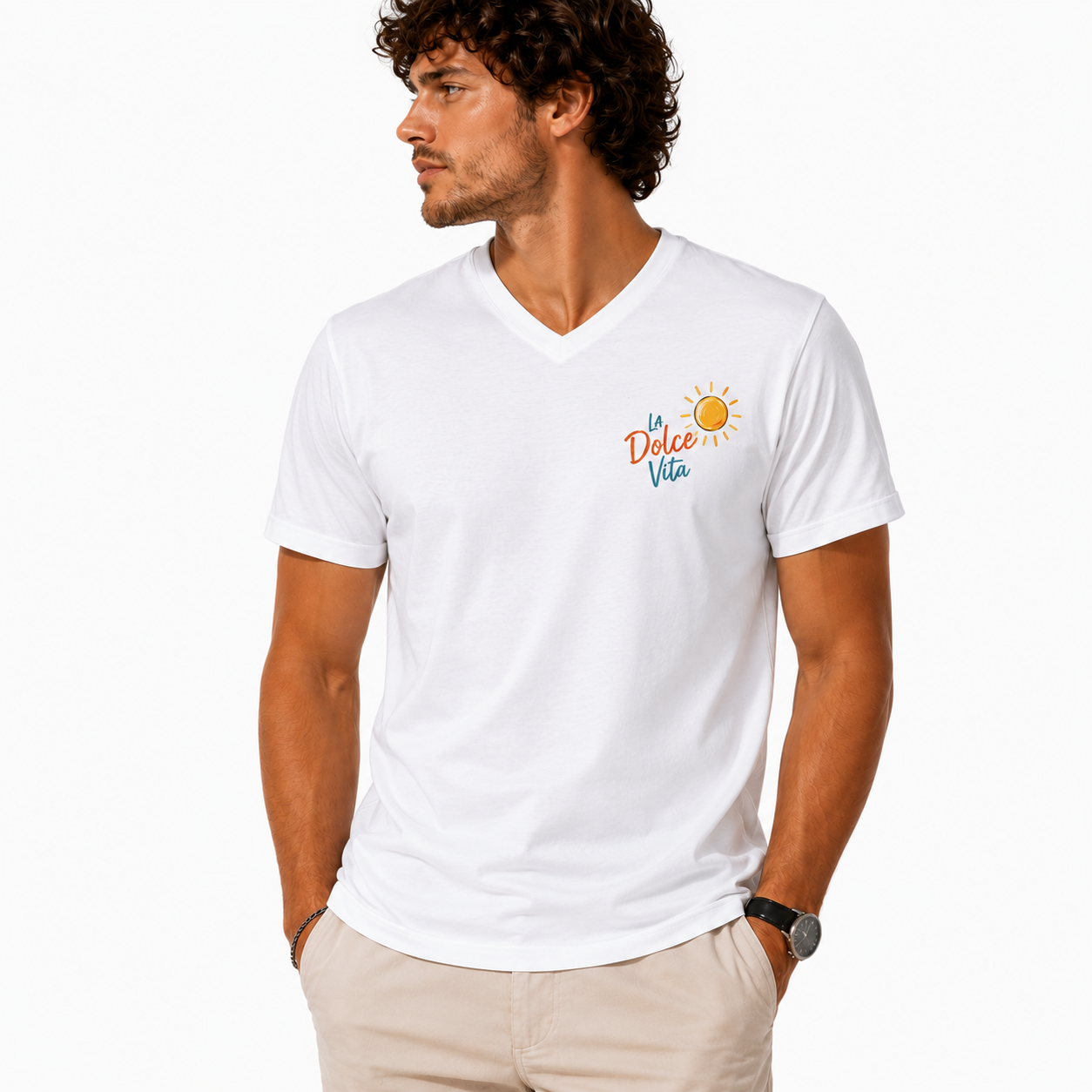 T-shirt Homme La Dolce Vita Vespa