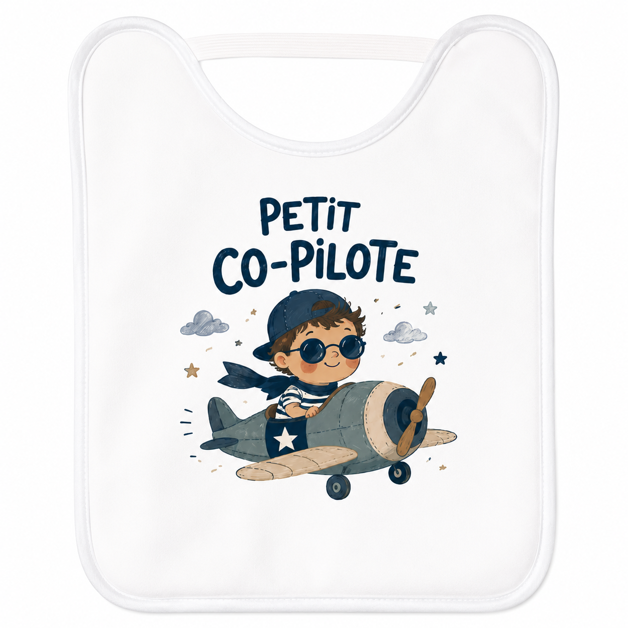 Bavoir Petit Co-Pilote