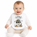 Bavoir Little Legend, bavoir bébé en coton imprimé en France
