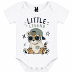 Body bébé Little Legend : détail du motif Little Legend