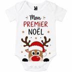 Body bébé Mon Premier Noël, vue de détail