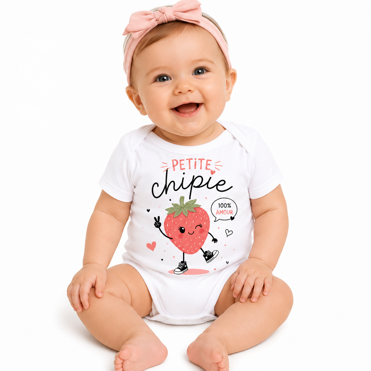 Body bébé Petite Chipie : motif Petite Chipie, cadeau de naissance fille