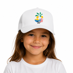 Casquette Enfant Dolce Vita Citrons, casquette enfant réglable imprimée en France