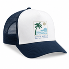 Casquette Enfant Good Vibes Sea You Soon, casquette enfant réglable imprimée en France — autre vue