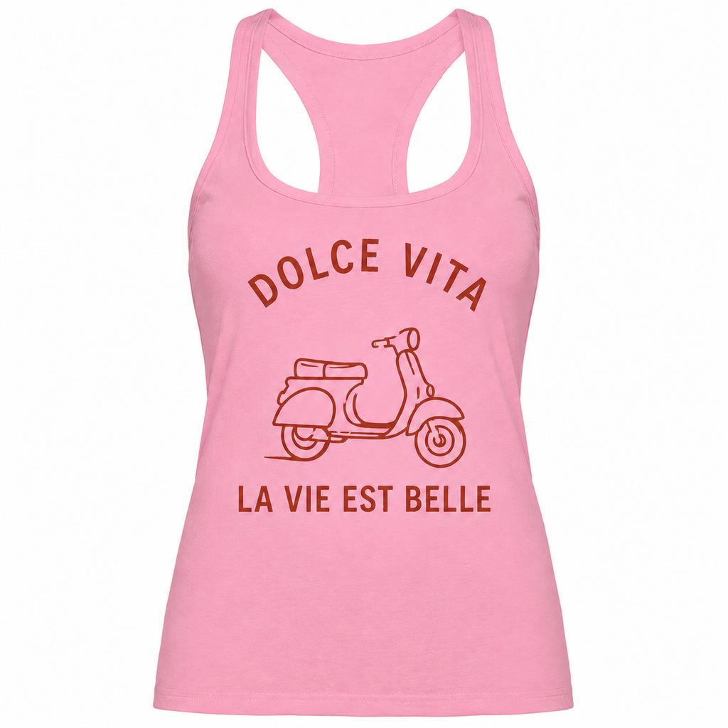 Débardeur Dolce Vita, débardeur femme imprimé en France — autre vue