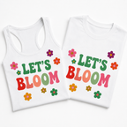 Débardeur Let's Bloom, débardeur femme imprimé en France — vue complémentaire 6