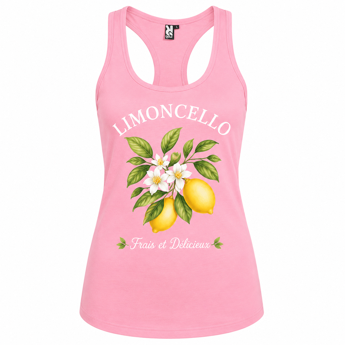 Débardeur Limoncello, débardeur femme imprimé en France — vue complémentaire 5