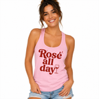 Débardeur Rosé All Day, débardeur femme imprimé en France