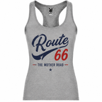 Débardeur Route 66 The Mother Road, débardeur femme imprimé en France — vue complémentaire 8
