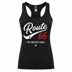 Débardeur Route 66 The Mother Road, débardeur femme imprimé en France — vue complémentaire 9