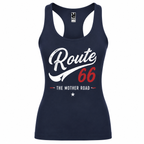 Débardeur Route 66 The Mother Road, débardeur femme imprimé en France — vue complémentaire 12