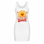 Robe Maman Soleil, robe t-shirt femme imprimée en France — autre vue