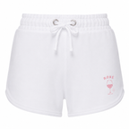 Short femme Rosé : vue du motif verre de rosé sur le short rétro