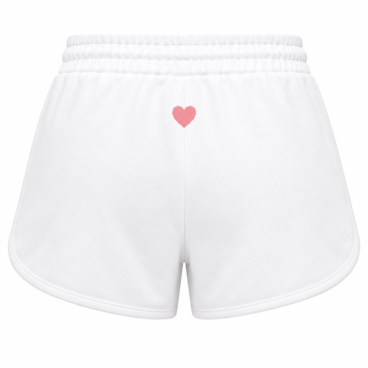 Short femme Smile : vue de côté du short jogging rétro recyclé