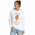 Sweat à Capuche Aperitivo Spritz, sweat à capuche femme imprimé en France