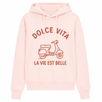 Sweat à Capuche Dolce Vita, sweat à capuche femme imprimé en France — autre vue