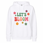 Sweat à Capuche Let's Bloom, sweat à capuche femme imprimé en France — autre vue