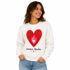 Sweat Amour Tendre : cœur et slogan Amour Tendre