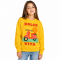 Sweat Enfant Dolce Vita Scooter, sweat enfant imprimé en France