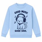 Sweat Enfant Good Music Good Soul, sweat enfant imprimé en France — vue complémentaire 6