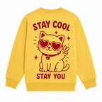 Sweat Enfant Stay Cool Stay You, sweat enfant imprimé en France — vue complémentaire 3