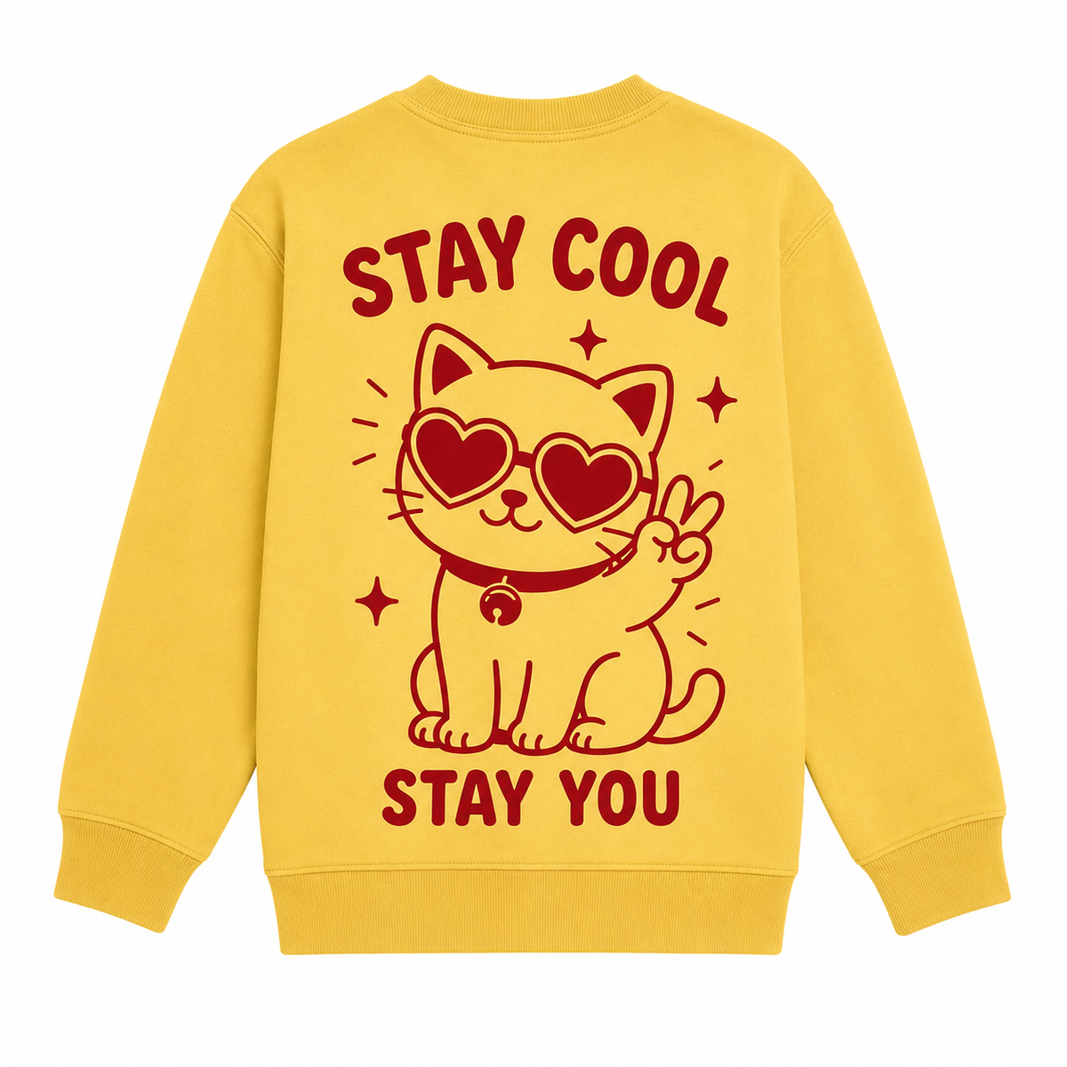 Sweat Enfant Stay Cool Stay You, sweat enfant imprimé en France — vue complémentaire 3