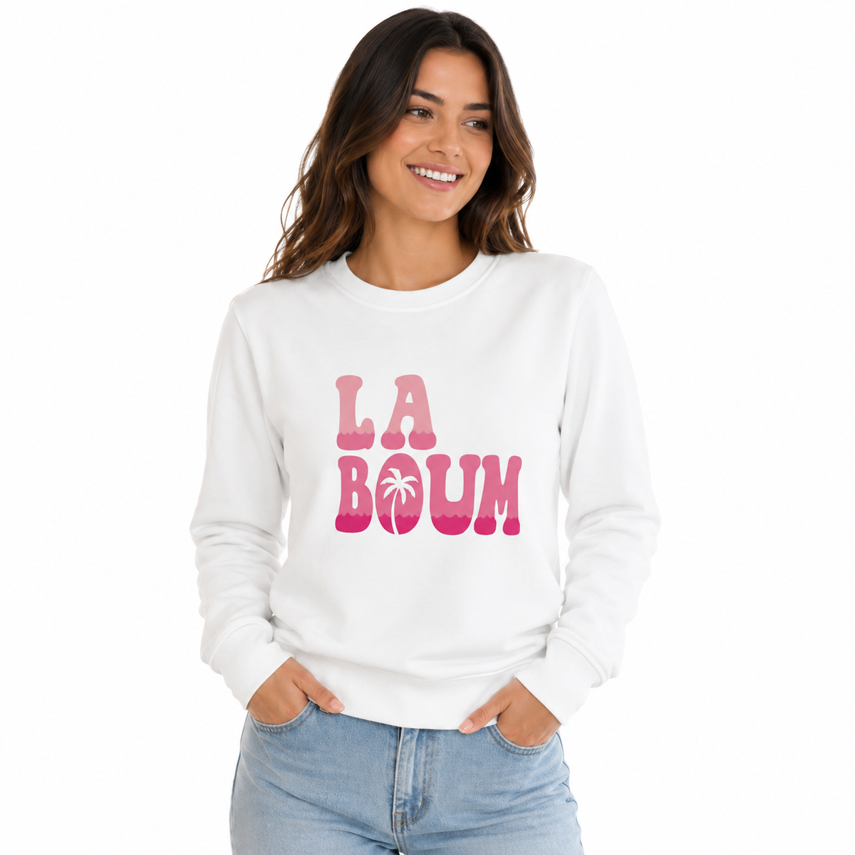 Sweat La Boum, sweat femme imprimé en France