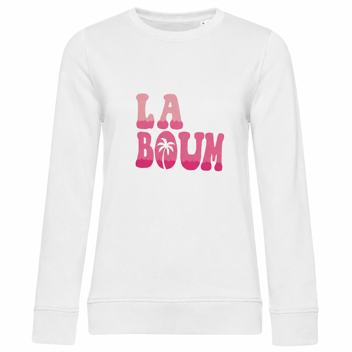 Sweat La Boum, sweat femme imprimé en France — autre vue