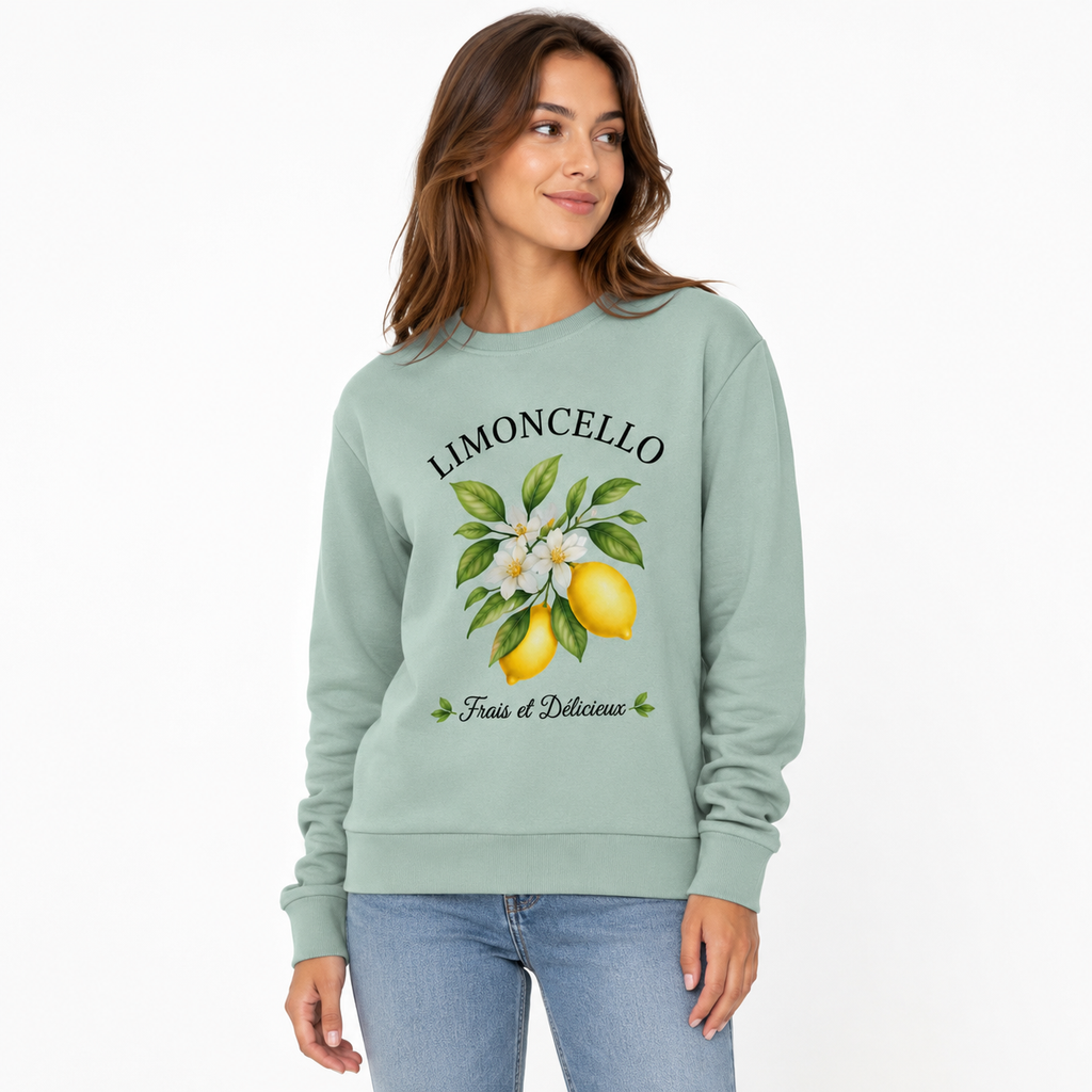 Sweat Limoncello, sweat femme imprimé en France