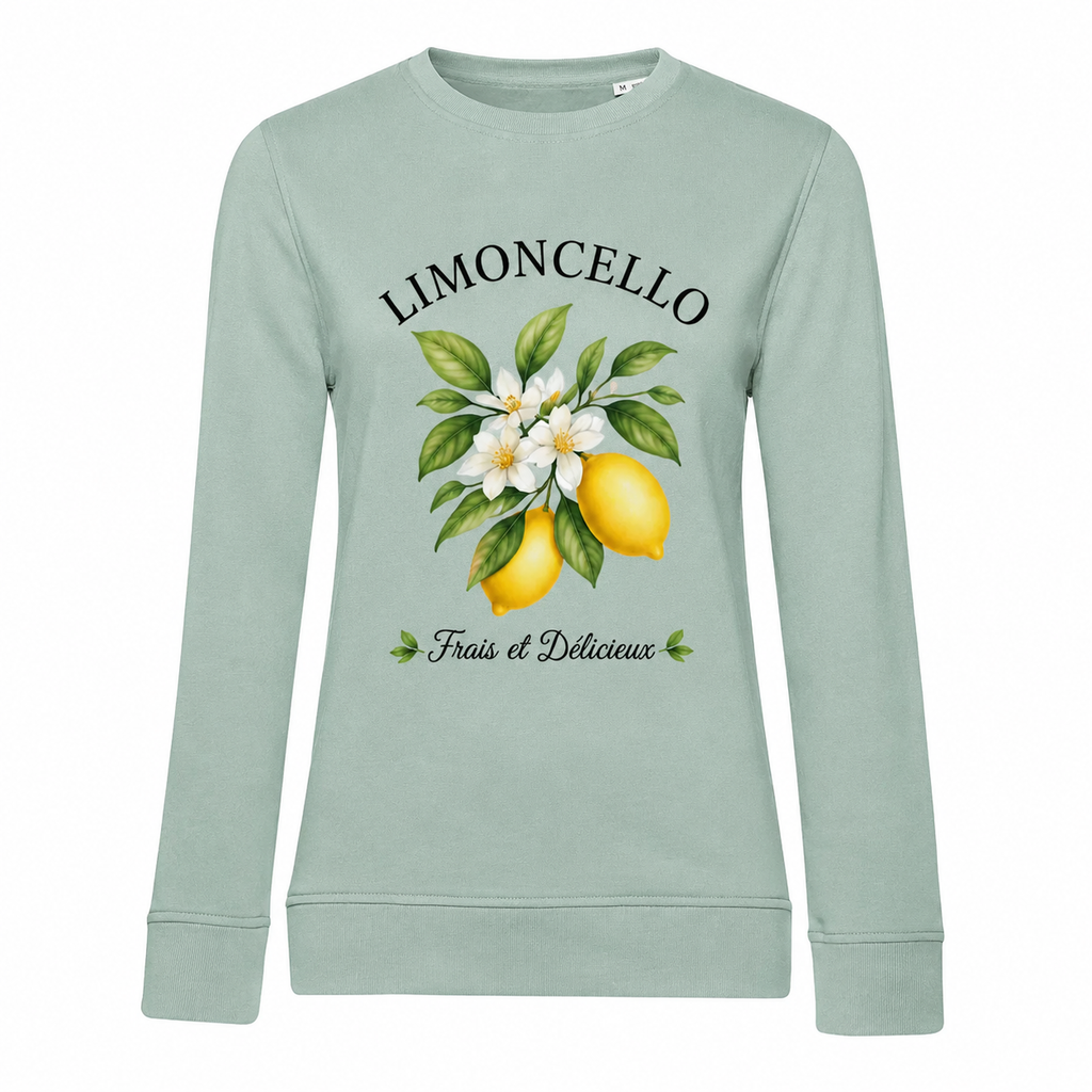 Sweat Limoncello, sweat femme imprimé en France — autre vue