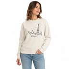 Sweat Paris, sweat femme imprimé en France