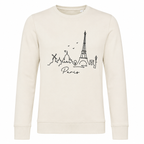 Sweat Paris, sweat femme imprimé en France — autre vue