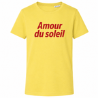 T-shirt femme Amour du Soleil, vue de détail