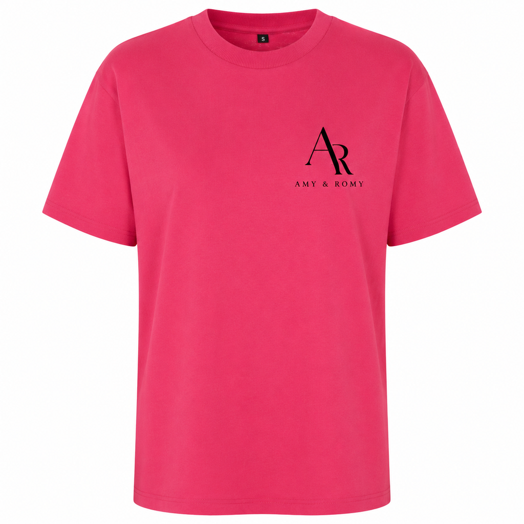 T-shirt Amour Joie Soleil et Moi : détail du slogan et du soleil