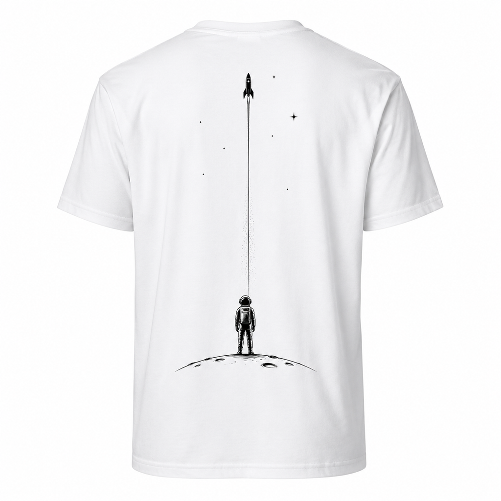 T-shirt Astronaute : illustration d'astronaute dans l'espace