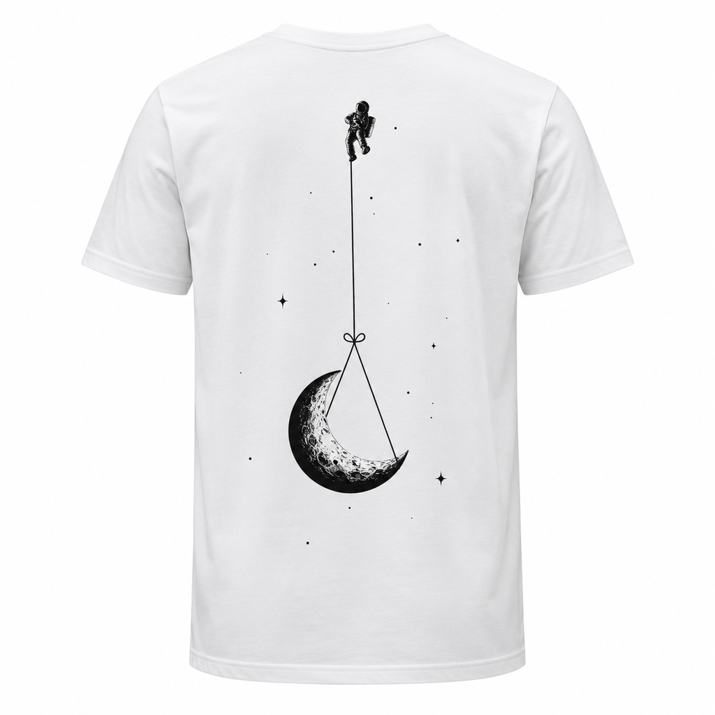 T-shirt Astronaute : visuel astronaute et fusée, design Grand Départ
