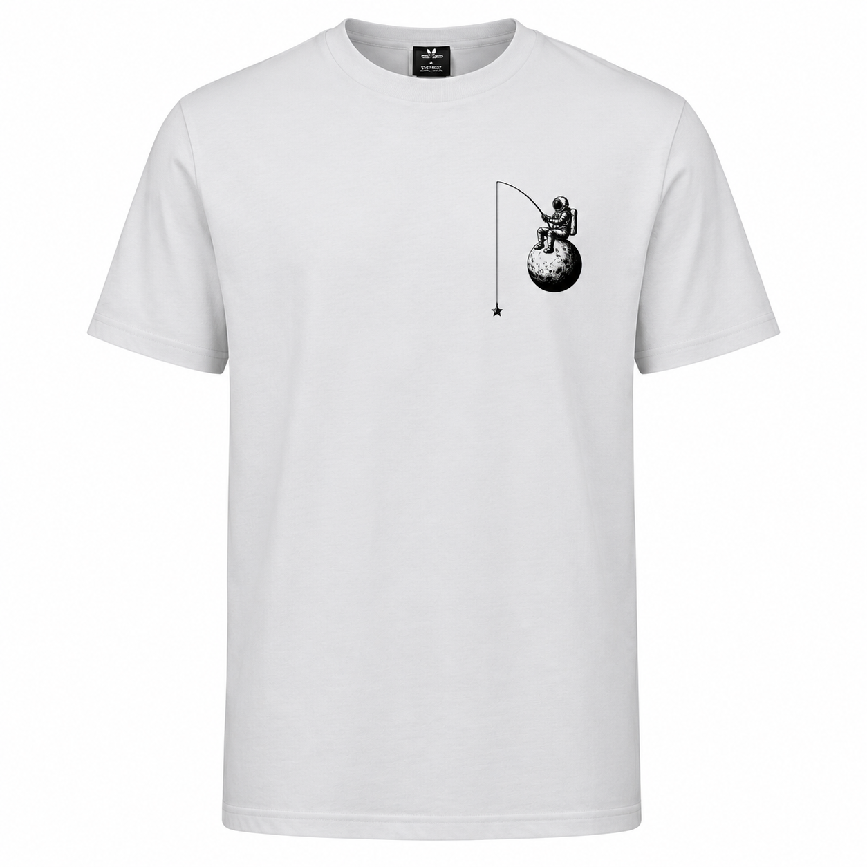 T-shirt Astronaute : visuel astronaute, design Décrocher la Lune