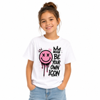 T-shirt Be Your Own Icon, t-shirt femme imprimé en France