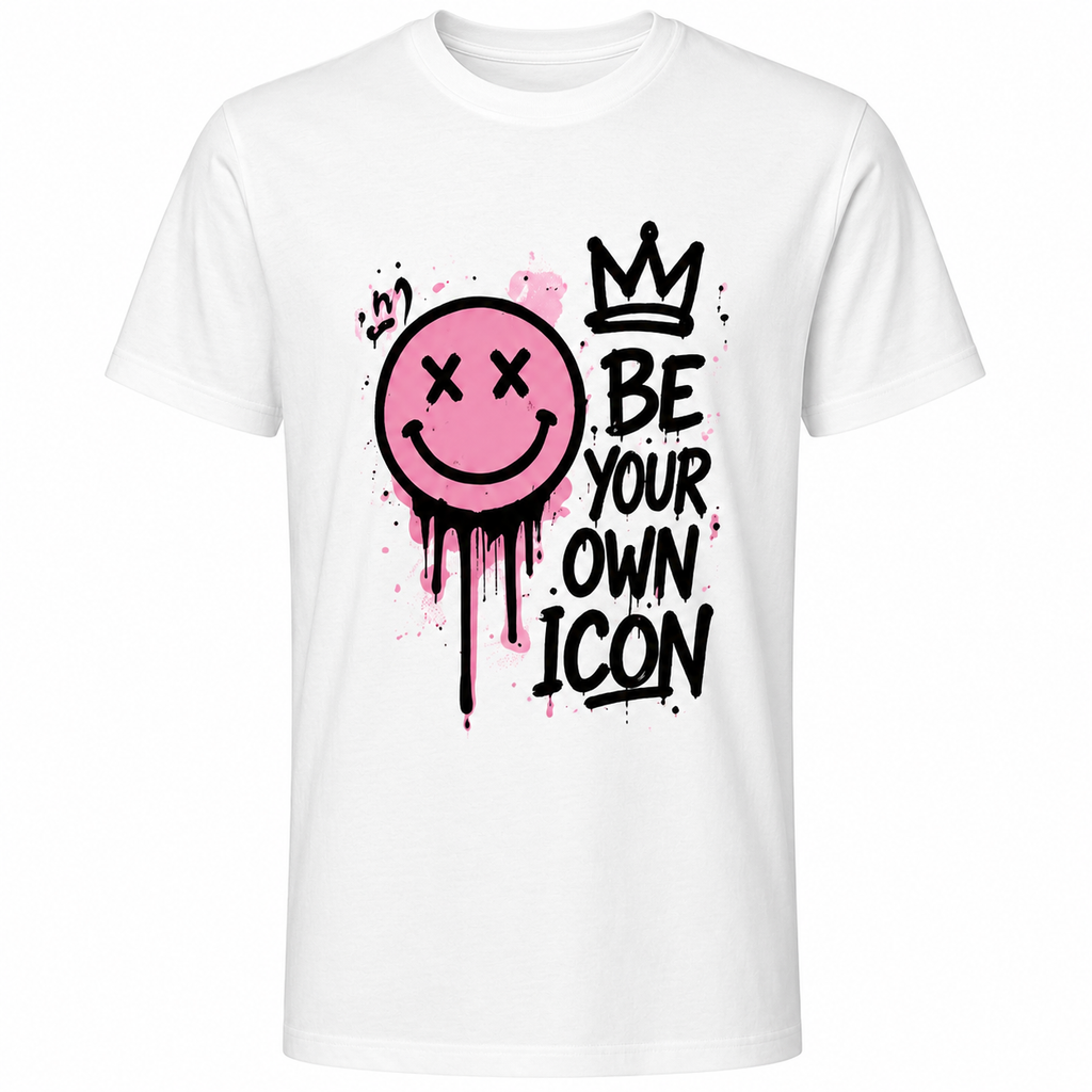 T-shirt Be Your Own Icon, t-shirt femme imprimé en France — autre vue