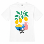 T-shirt Dolce Vita Citrons, t-shirt femme imprimé en France — autre vue