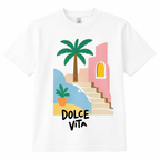 T-shirt Dolce Vita Ruelle, t-shirt femme imprimé en France — autre vue