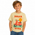 T-shirt Dolce Vita Scooter, t-shirt femme imprimé en France