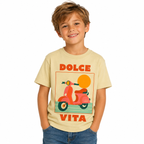 T-shirt Dolce Vita Scooter, t-shirt femme imprimé en France