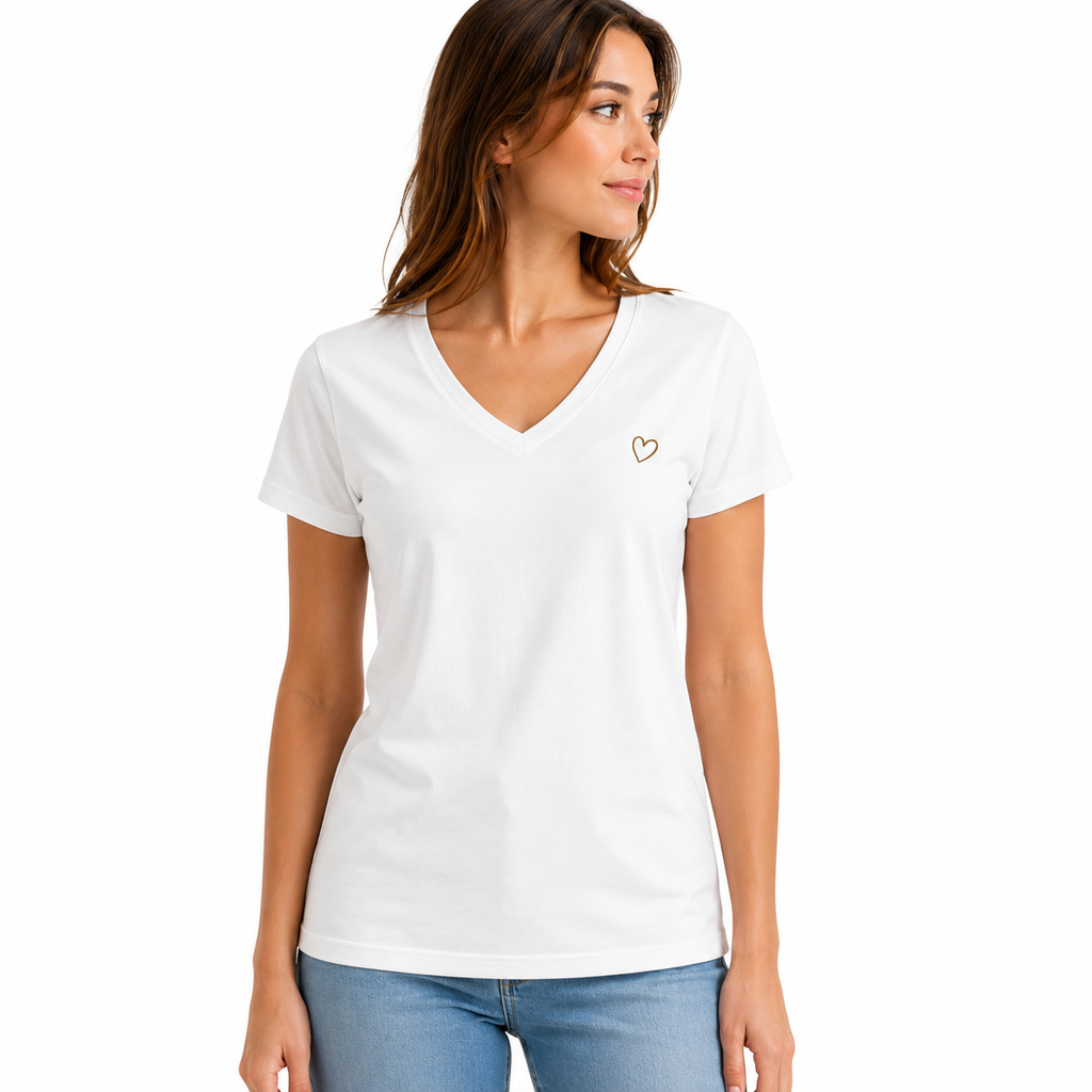 T-shirt femme Girafe Bohème, vue de dos