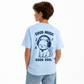 T-shirt Good Music Good Soul, t-shirt femme imprimé en France