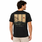 T-shirt Homme Mont Fuji, t-shirt homme imprimé en France