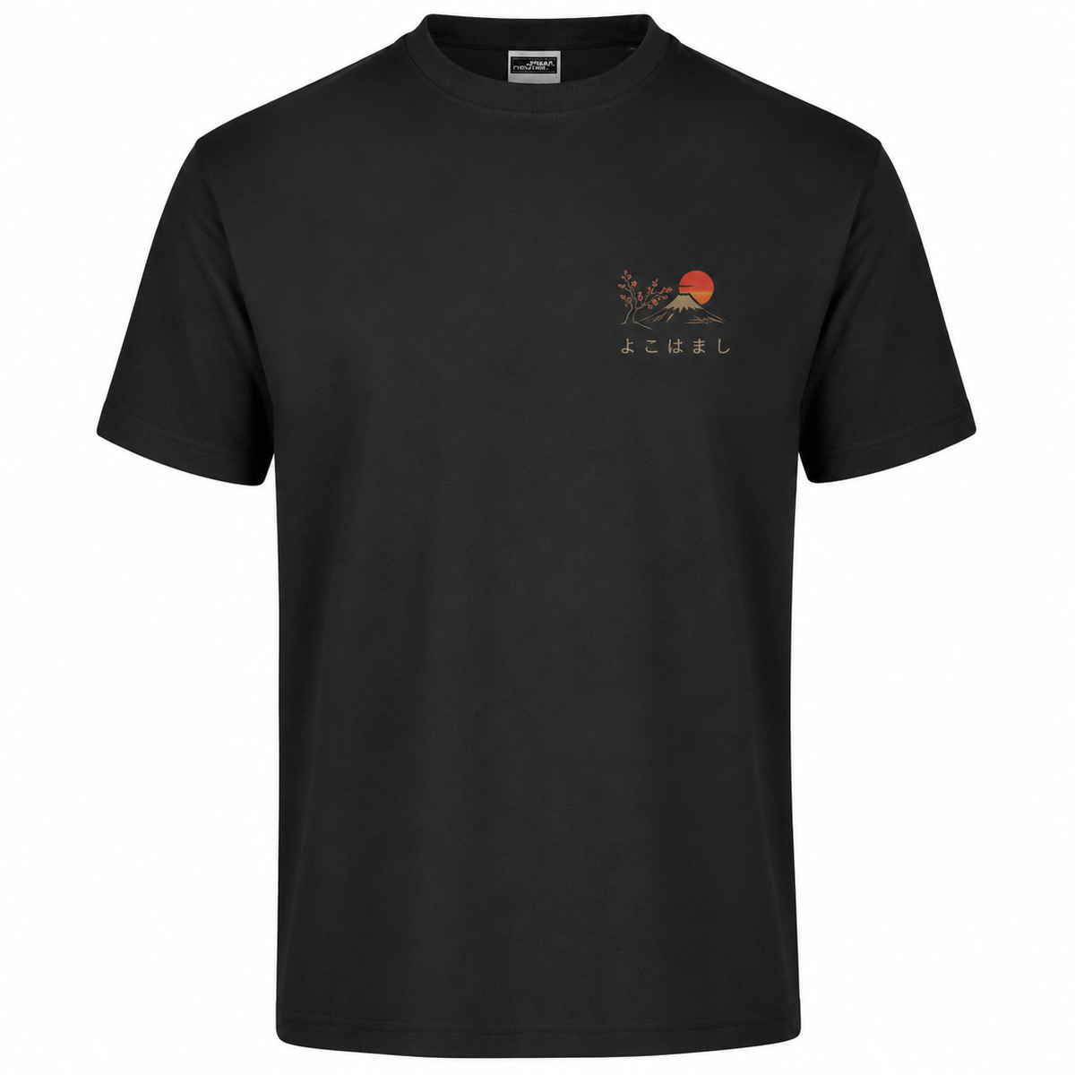 T-shirt Homme Mont Fuji, t-shirt homme imprimé en France — vue complémentaire 4