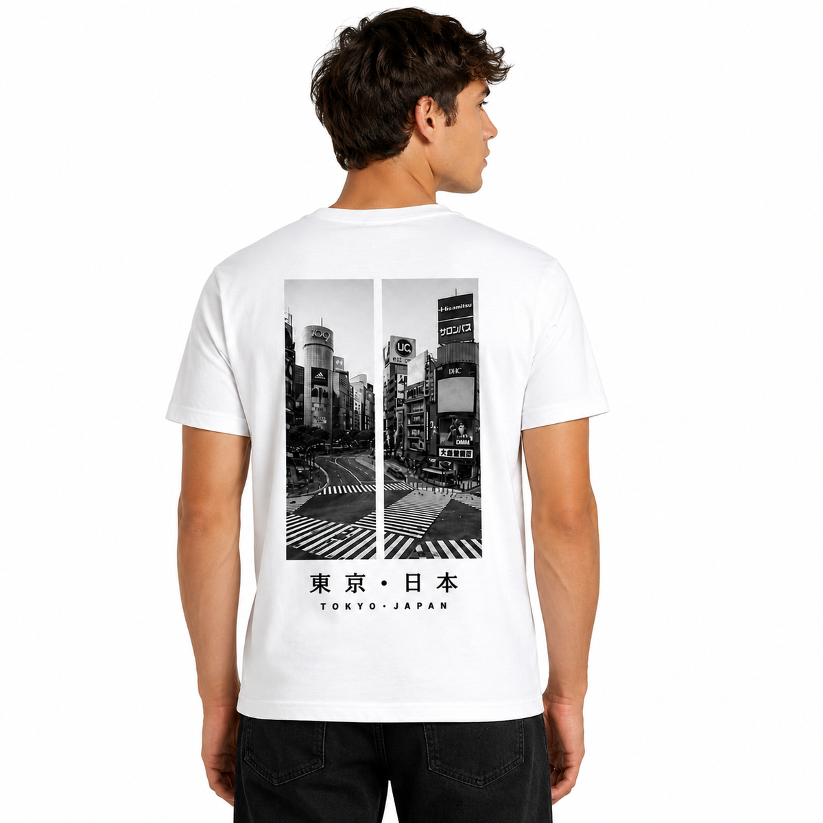 T-shirt Homme Tokyo, t-shirt homme imprimé en France