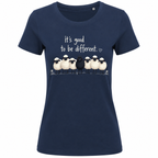 T-shirt It's Good to be Different : vue portée du t-shirt
